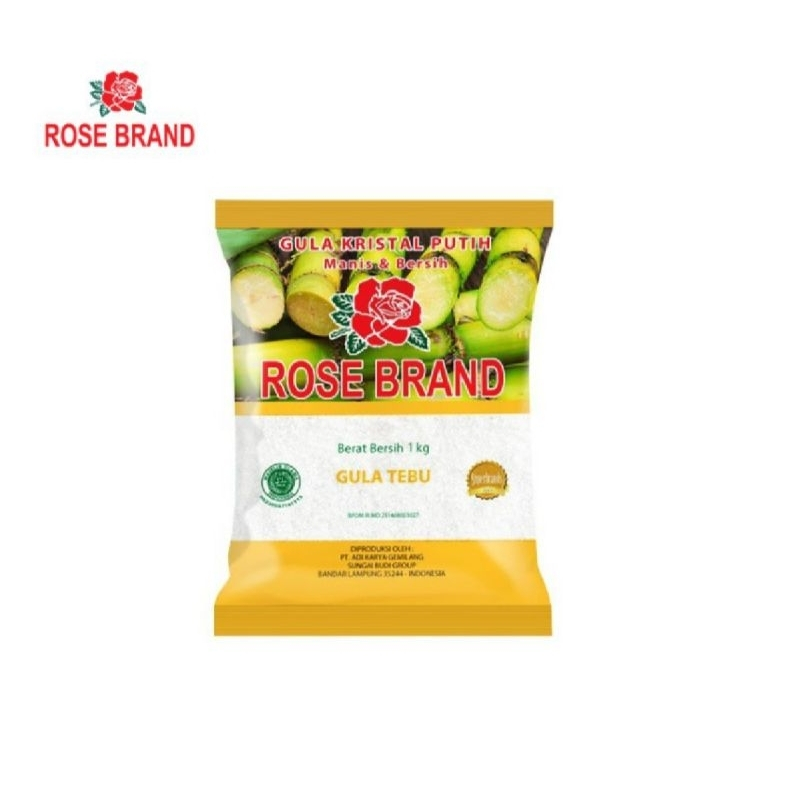 

ROSE BRAND GULA PASIR KUNING GULA TEBU KEMASAN 1 KG