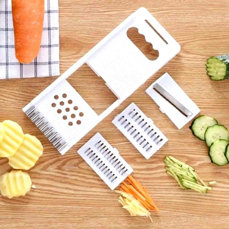 [COMELA] PARUTAN SERBAGUNA MULTIFUNGSI PUTIH 4 IN 1 ALAT PEMOTONG BUAH DAN SAYUR PARUTAN KENTANG MUS