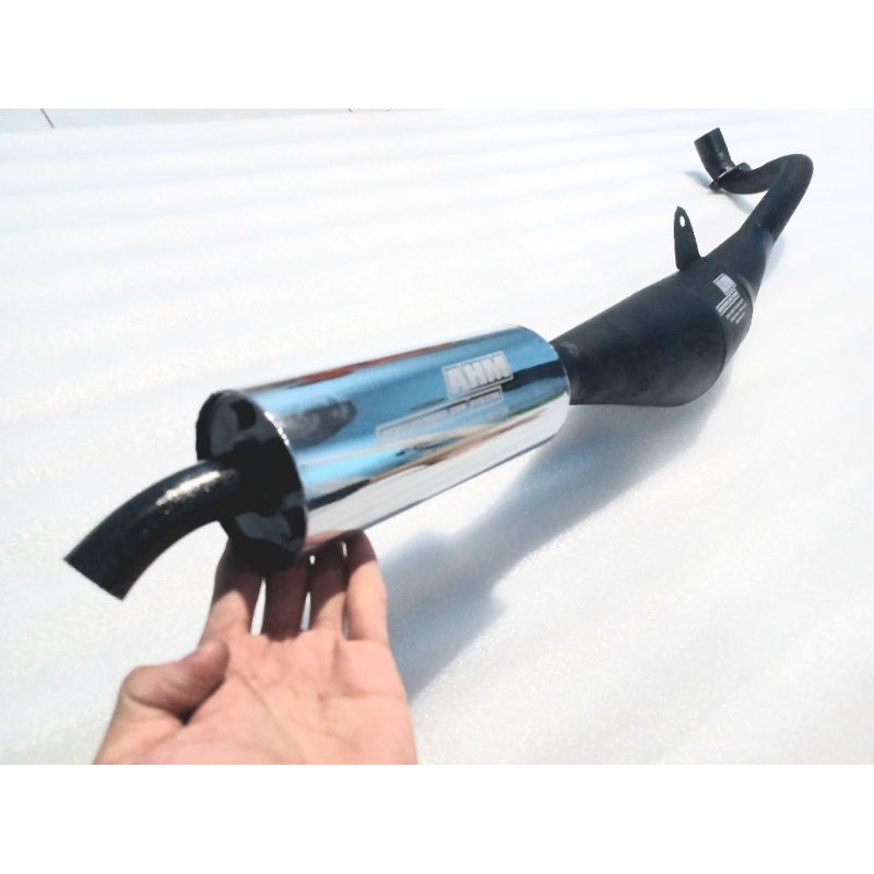KNALPOT 2 TAK AHM / COPY AHM KNALPOT SUZUKI TORNADO GS TORNADO GX SUARA GARING