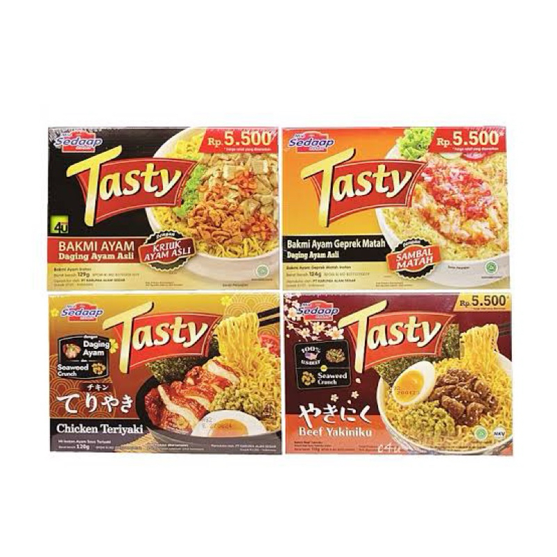 

Sedaap Mie Tasty 4pcs