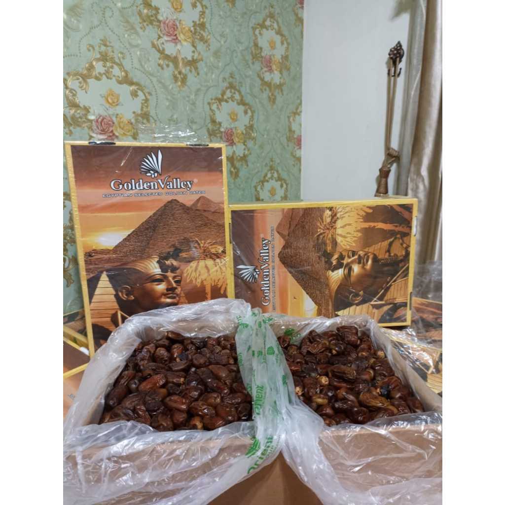 

KURMA GOLDENVALLEY 1KG DAN 500G goldenvalley daging pisau warna berkulit bahan rendah alami