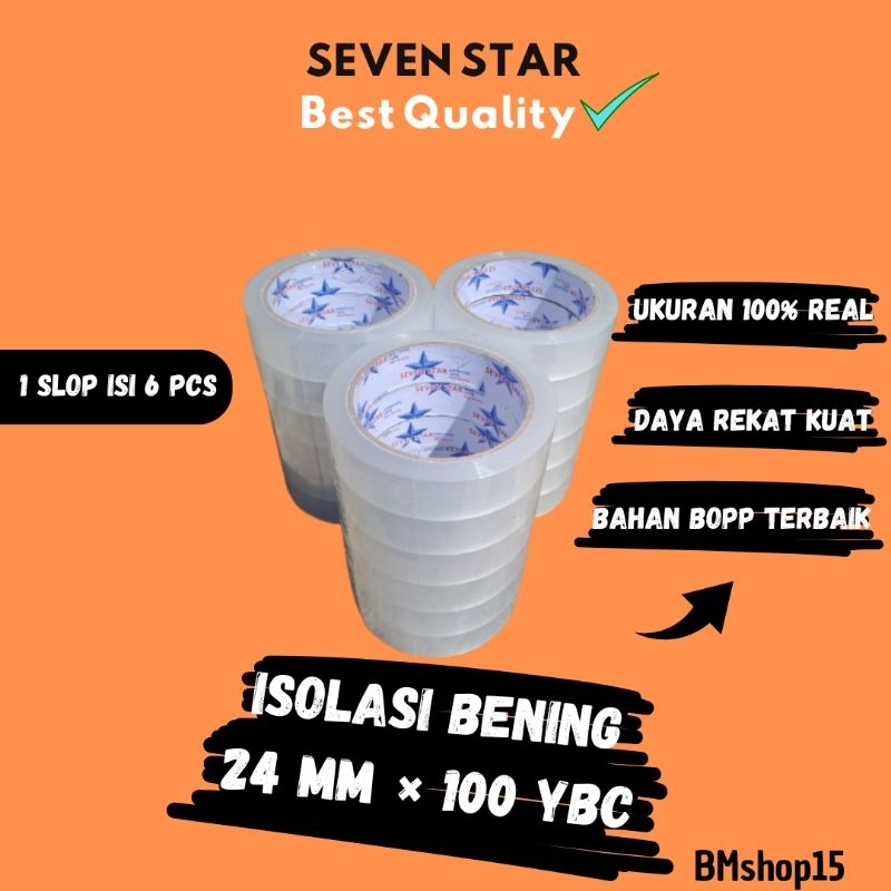 

Isolasi Selotip Bening 24 mm x 100 yard 1 Slop isi 6 Pcs | Isolasi Bening 1 inch 100 yard isi 6 Roll Termurah | 1 Slop Isolasi Selotip Bening 24 mm × 100 yard Kualitas Terbaik | 1 Slop Selotip Isolasi Bening 24 mm Kualitas MPI