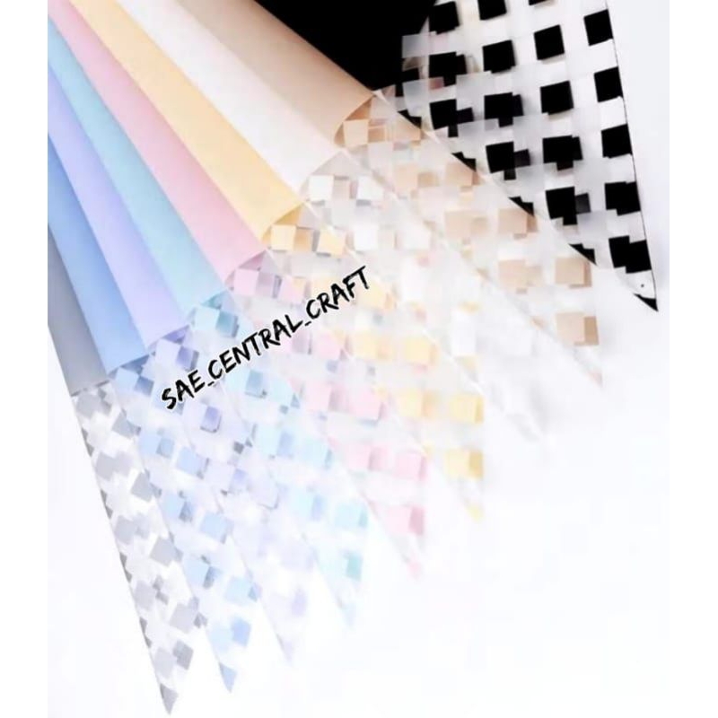 

Kertas Cellophane Motif Kertas Buket Bunga Cube Transparan Kertas Kado Motif Kertas Kado Motif Kotak Free Packing Kertas Cellophane Rubik's Cube Opp