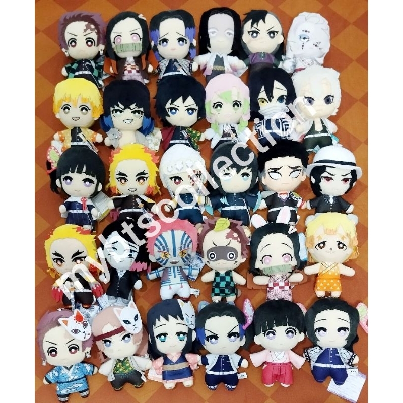Tomonui Demon Slayer Lengkap Series 1-5 Sanemi Gyomei Obanai Giyu Mitsuri Shinobu Rengoku Tengen Mui