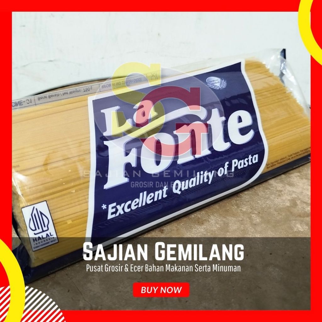 

La Fonte Spageti 1kg - Grosir