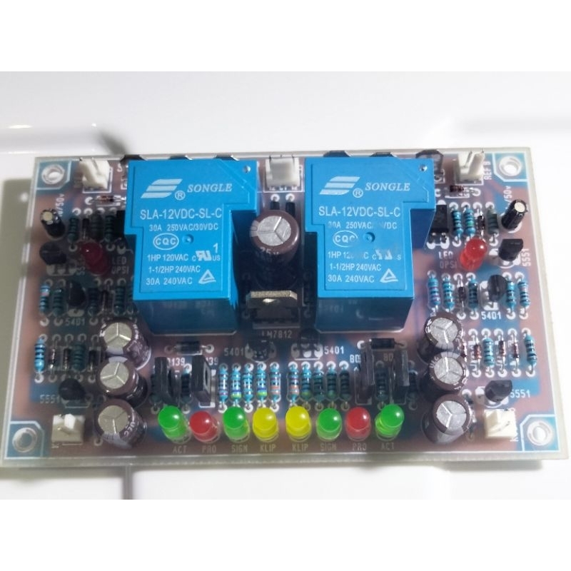 Kit speaker protektor stereo full fitur OCP DCP sensor suhu