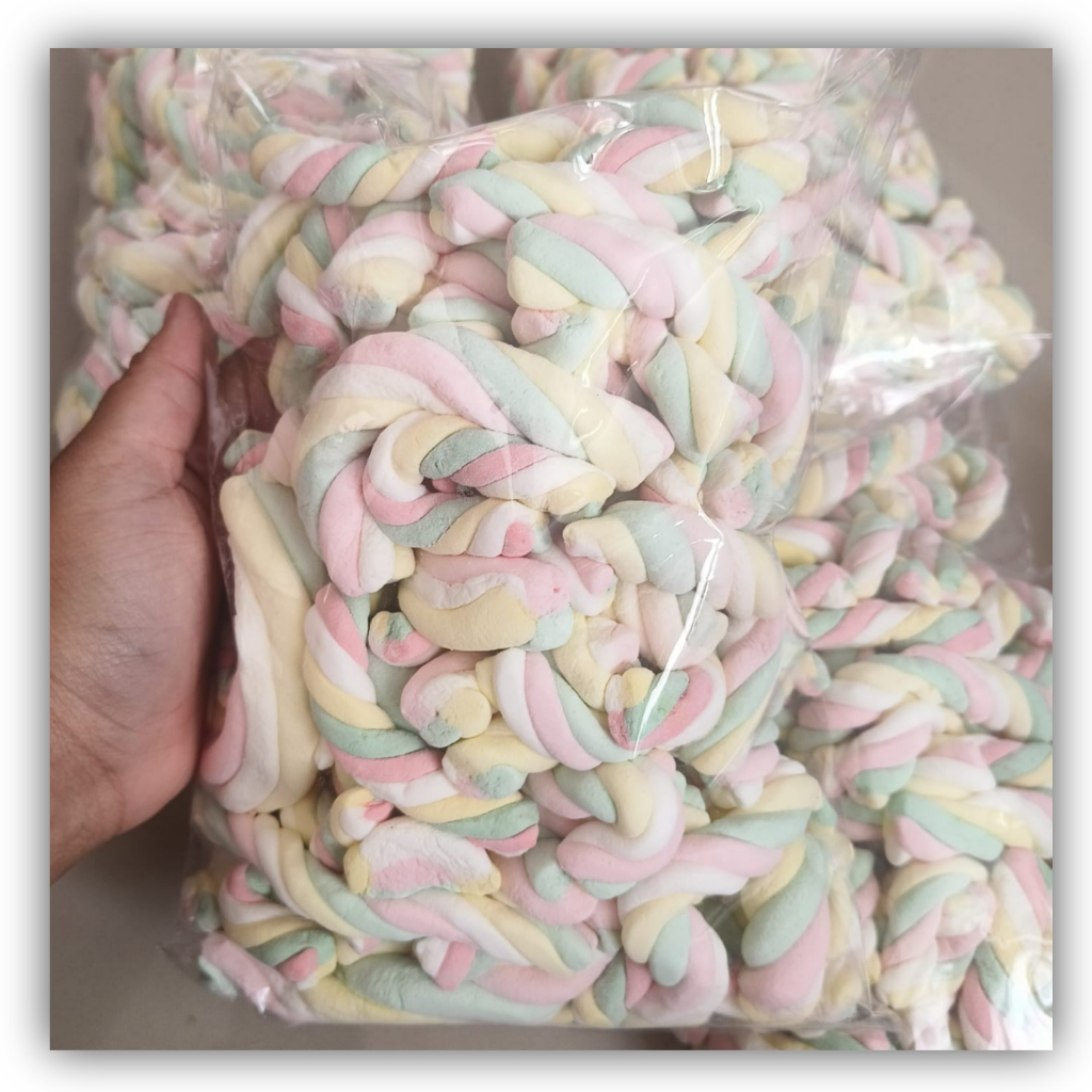 

Marshmallow Susu Kepang Berat 1kg - Untuk Membuat Berbagai Macam Makanan dan Minuman - Snack