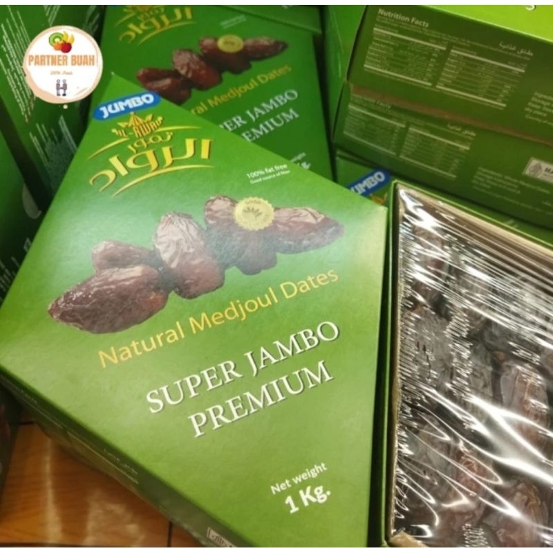 

Kurma Medjoul Dates Super Jumbo 1 Kg