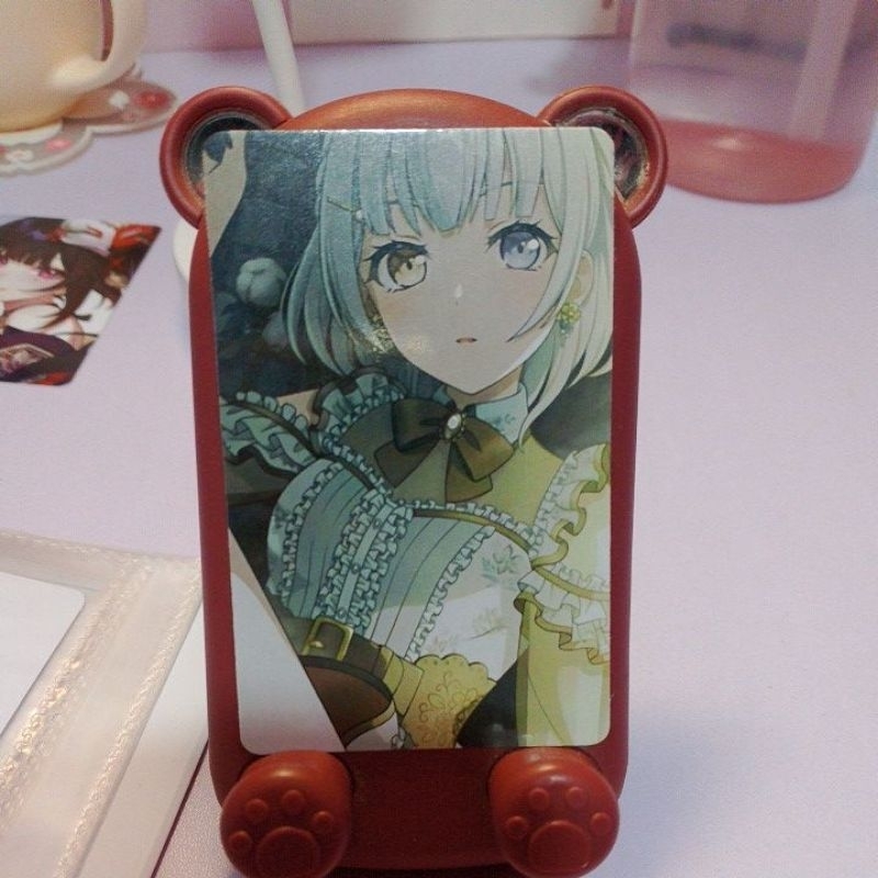 Bang dream Fanmerch photocards Lisa imai, raana kaname, moca aoba bandori