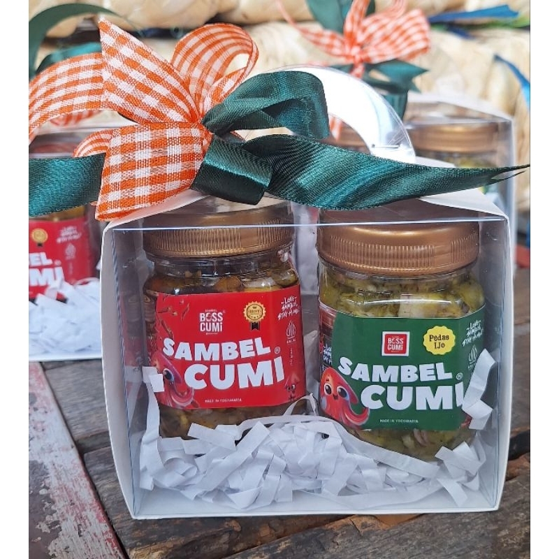 

Hampers Sambel Cumi isi 2 (bisa Mix)