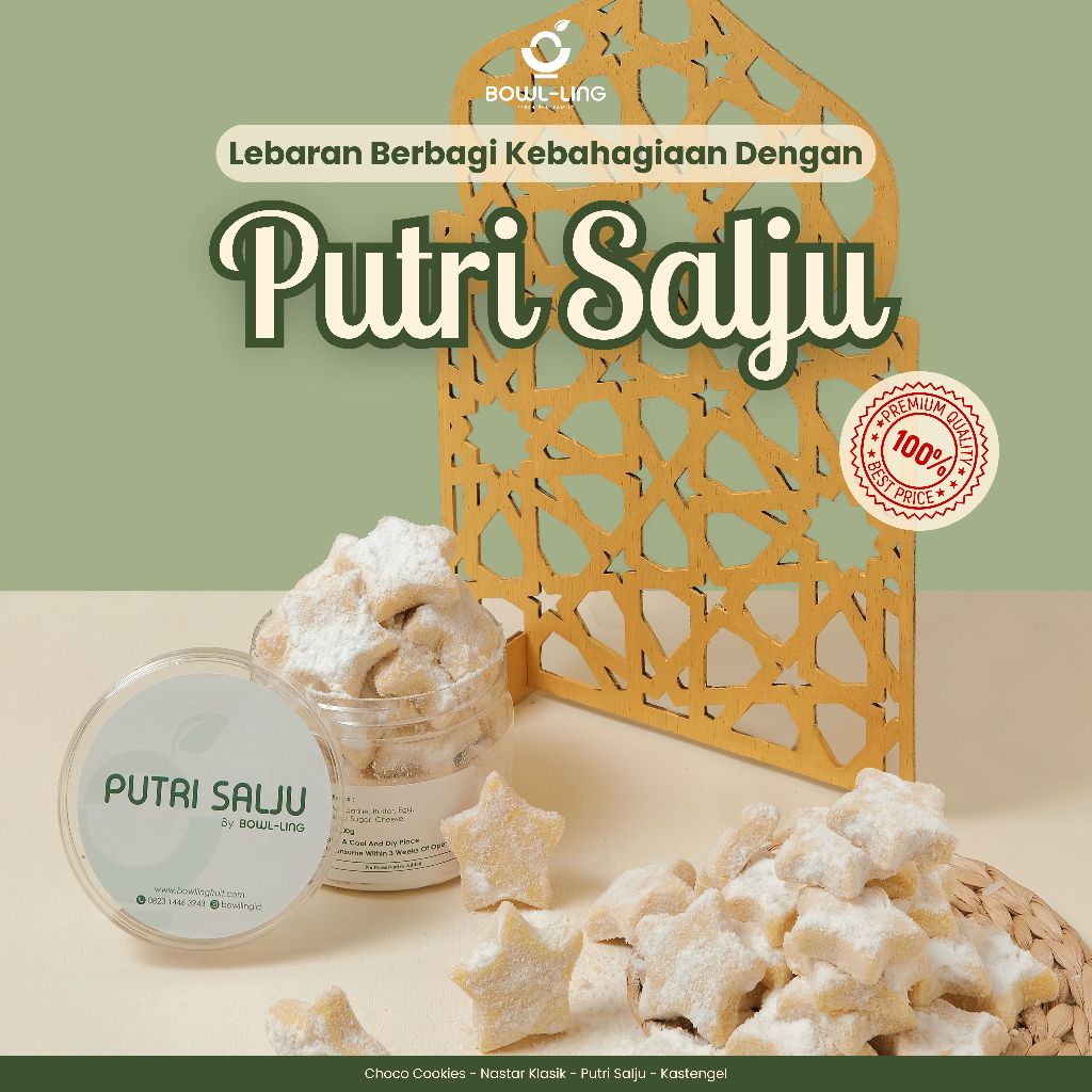 

Putri Salju Kue Kering Lebaran Idul Fitri By Bowl-Ling
