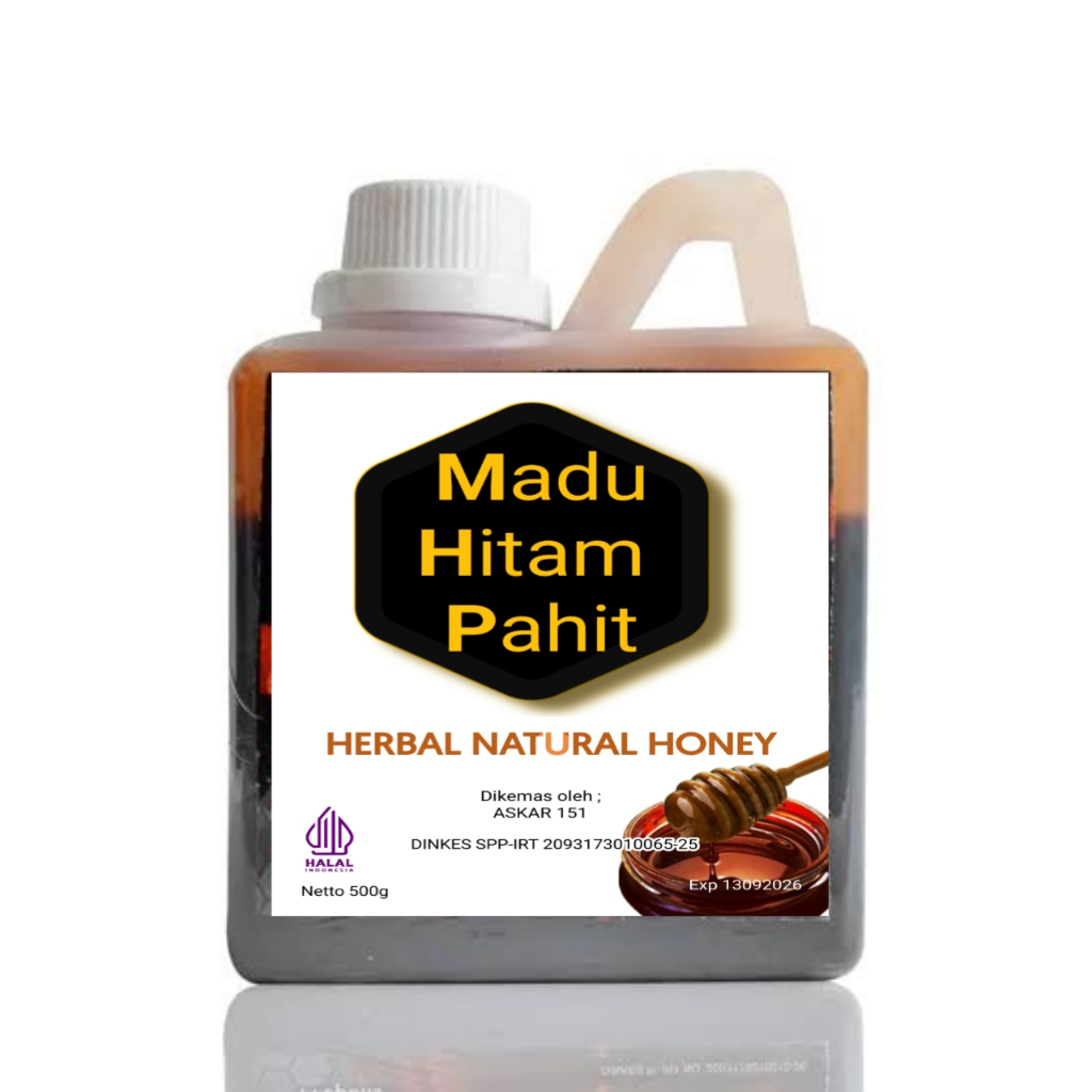 

[COD] MADU HITAM PAHIT 500g
