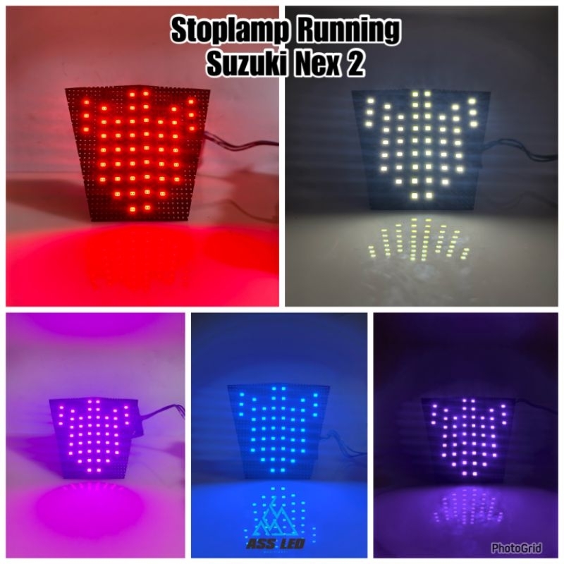 Stoplamp Running Suzuki Nex 2 / Nex II 11 Mode Led Strip