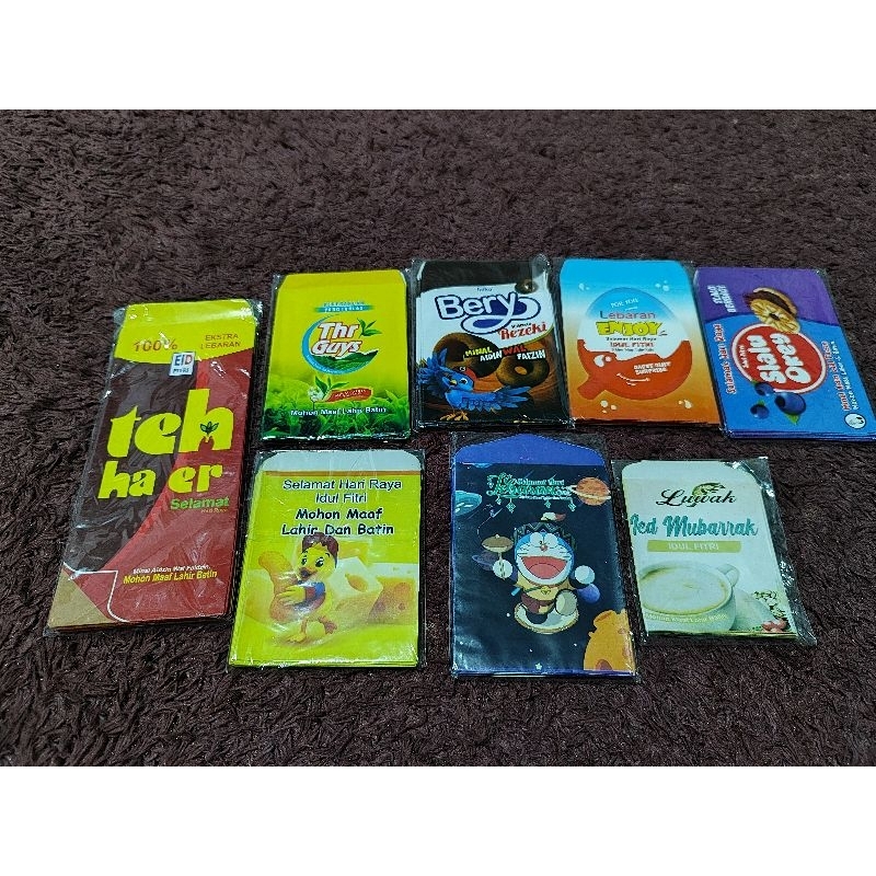

Amplop Lebaran Viral Snack Lucu Unik 1 pack