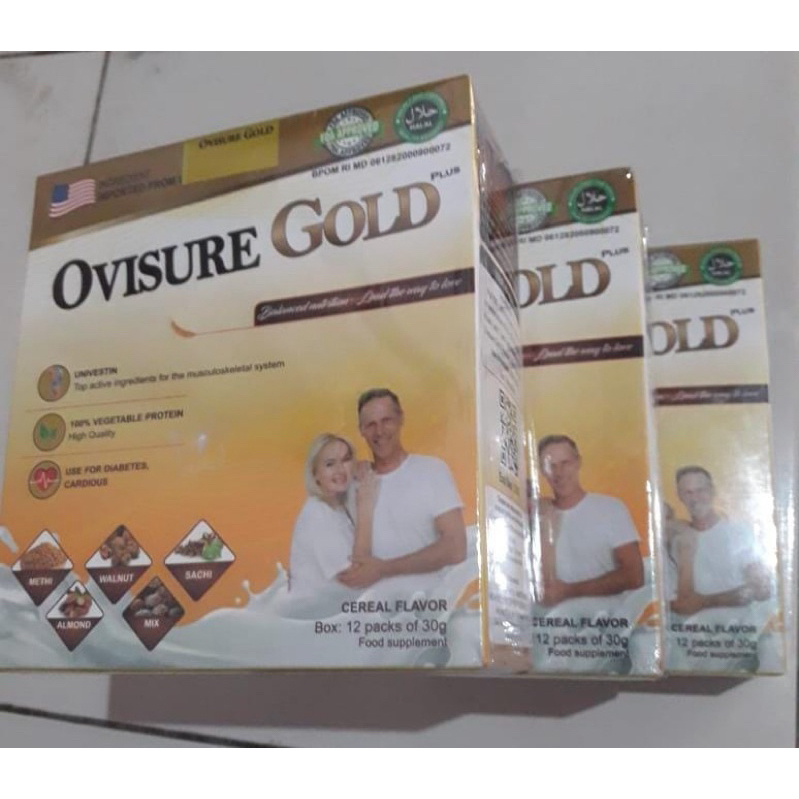 

PAKET BUNDLING(6 box) ovisure gold asli