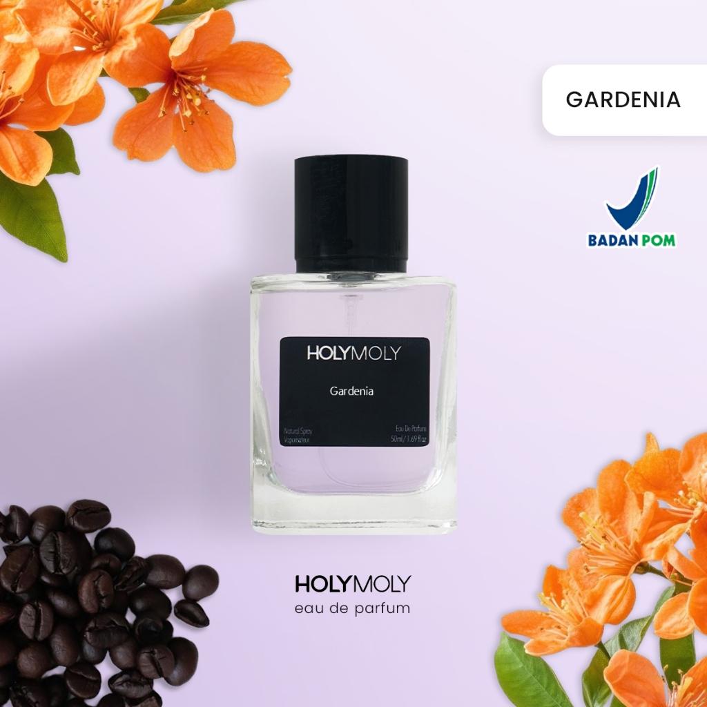 Holymoly - Gardenia Parfum Aroma Vanilla Kopi Sweet Powdery
