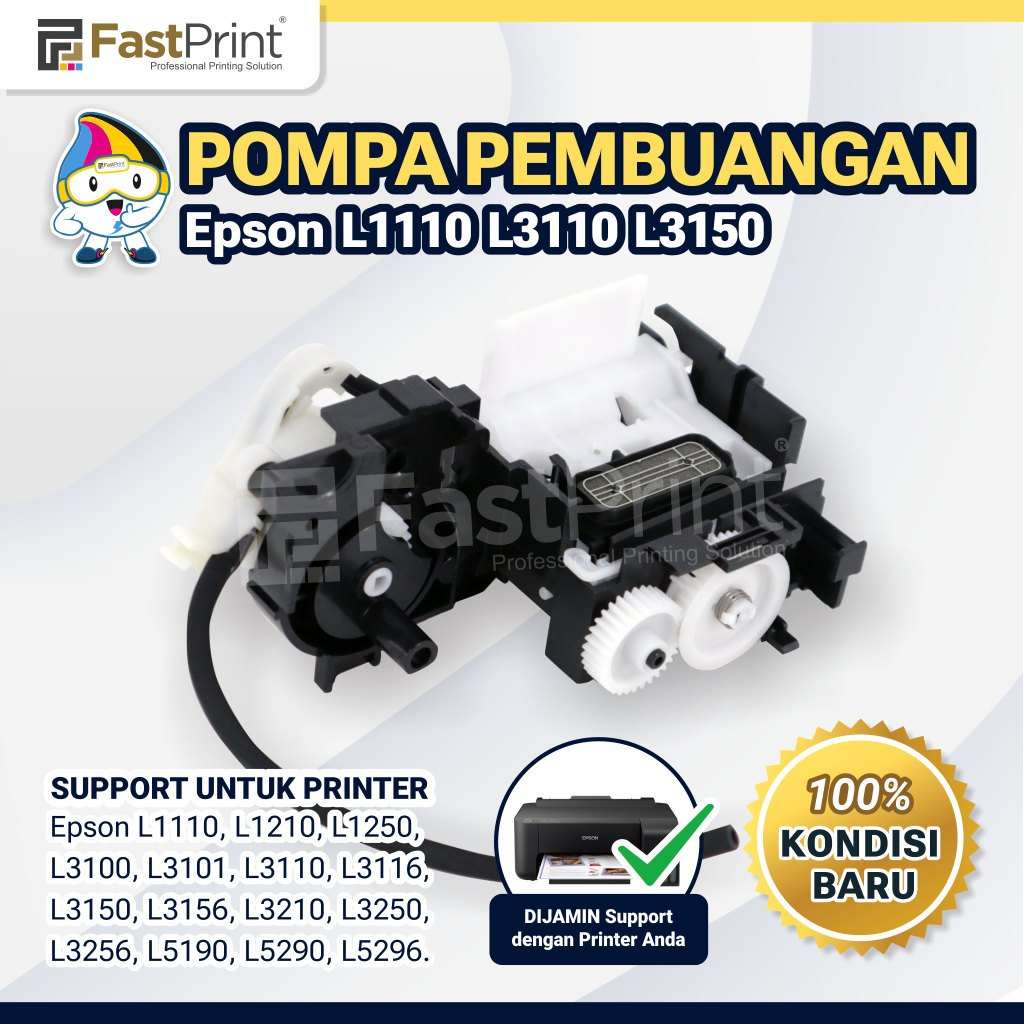 Pompa Cleaning Printer Epson L1110 L5190 L3150 Baru