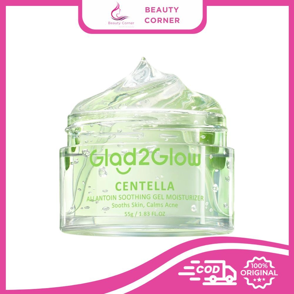 Glad2Glow Centella Allantoin Soothing Gel Moisturizer