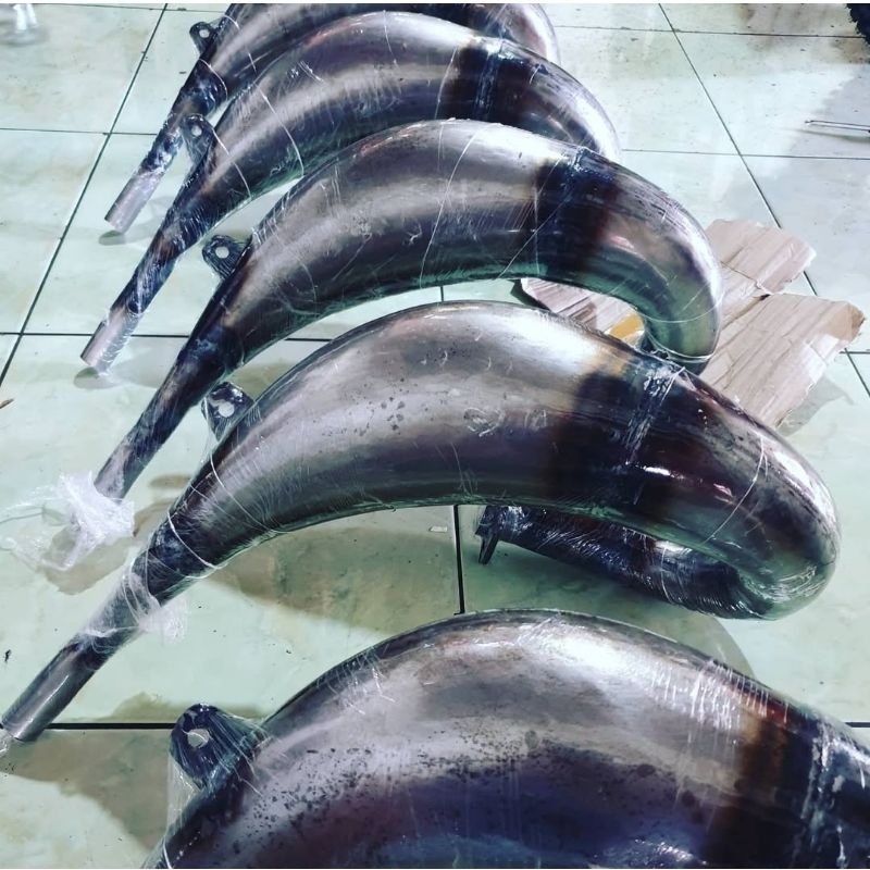 Perut gembung knalpot ninja gtx udang trail