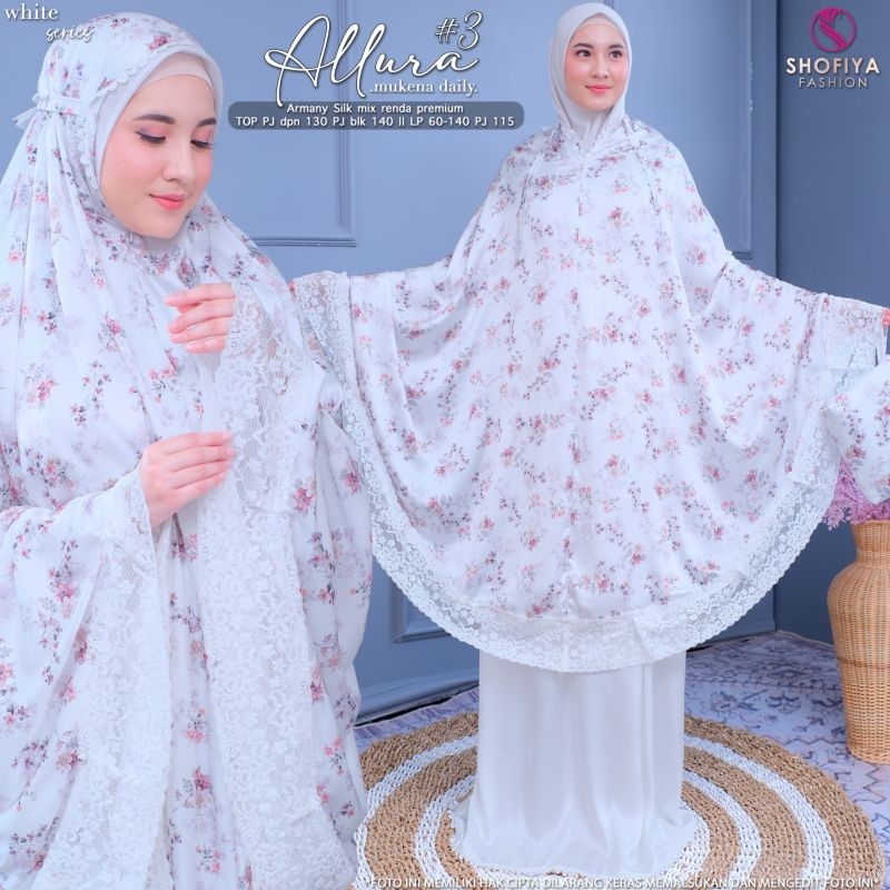 Mukena Nyaman dan cantik Mukena ALLURA