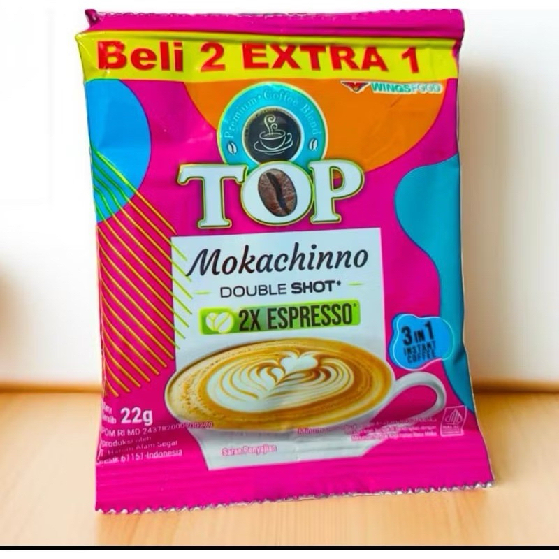 

Top Mokachinno (Harga satuan, tidak berlaku beli 2 gratis 1)