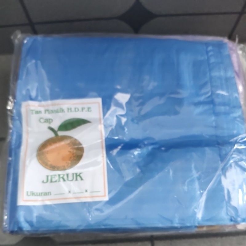 Kantong Kresek cap jeruk kecil warna-warni