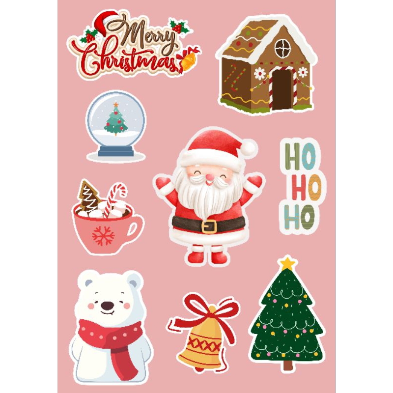 

Stiker Tema Merry Christmast