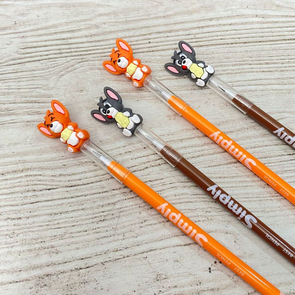 

Pensil Susun Tom & Jerry 1 Pcs Alat Tulis Sokolah Kantor Motif Lucu Pensil Kucing Tikus Terbaru