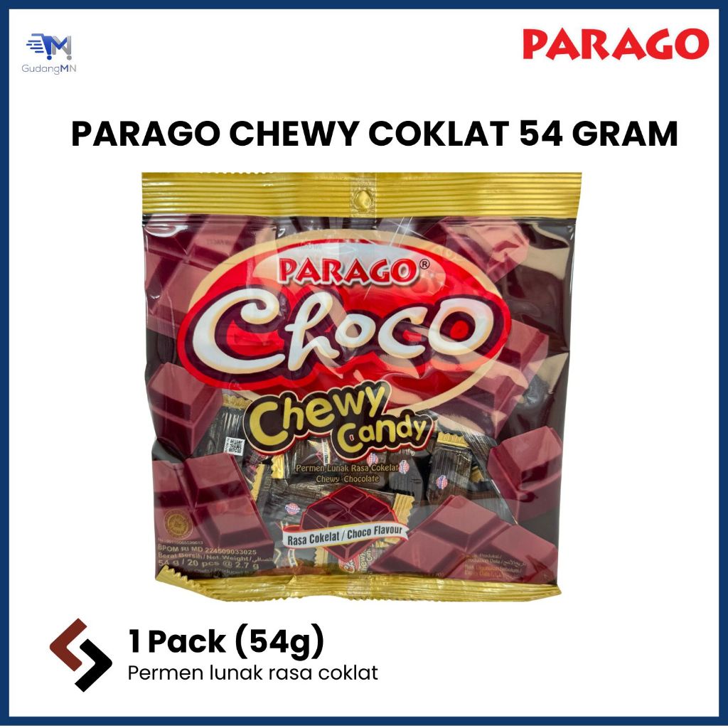 

PARAGO CHEWY MILK COKLAT 54G 1 PACK