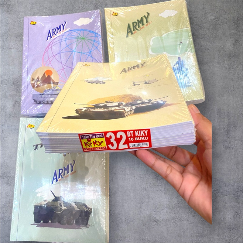 Buku Tulis/Buku Tulis Sekolah 32 Lembar/Buku Kiky/ Buku Okey Motif Anak cowok dan Cewek