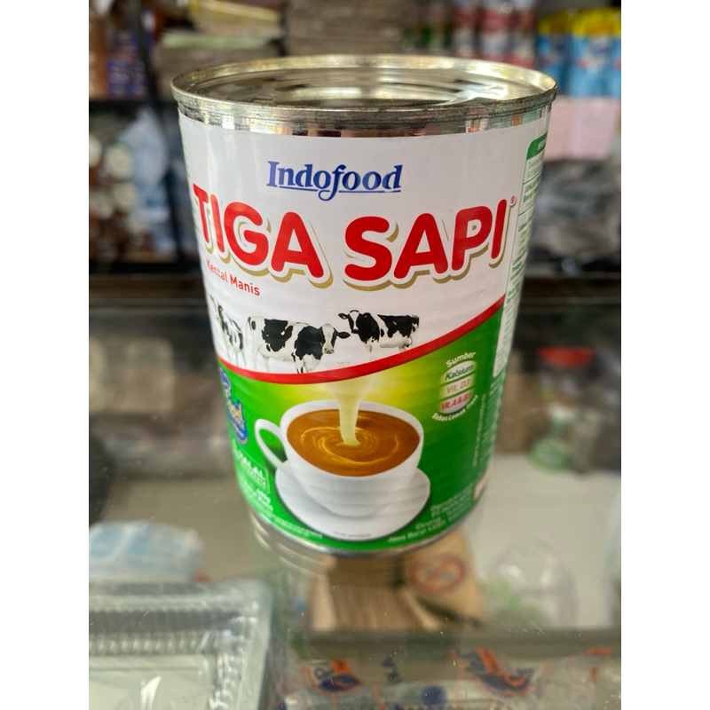 

Susu Kental Manis Tiga Sapi Indofood 490 gr