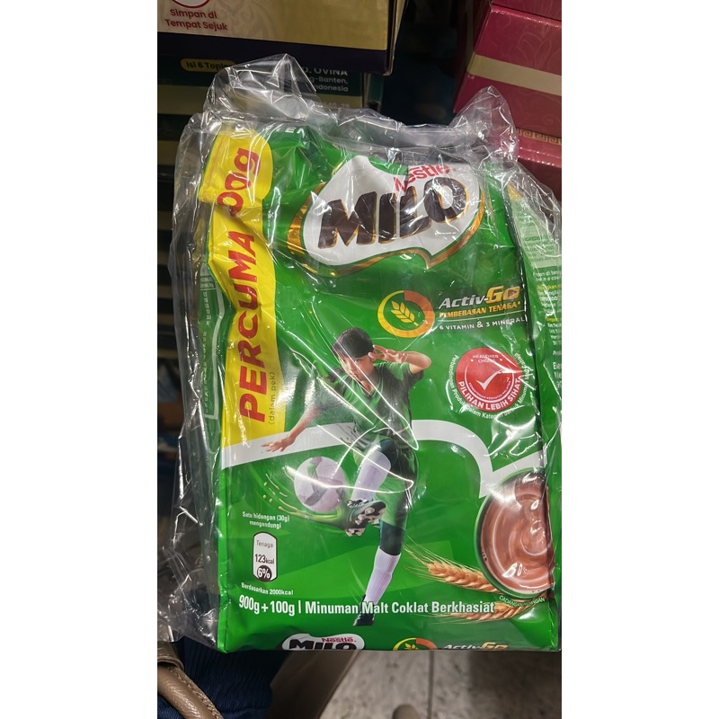 

Susu Milo Active Go 900g & 960g