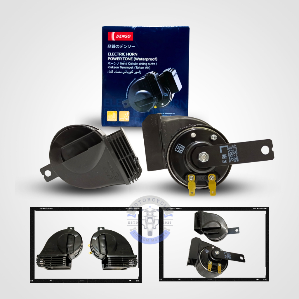 KLAKSON DENSO KEONG WATERPROOF KLAKSON MOBIL DAN MOTOR KLAKSON DENSO ORIGINAL