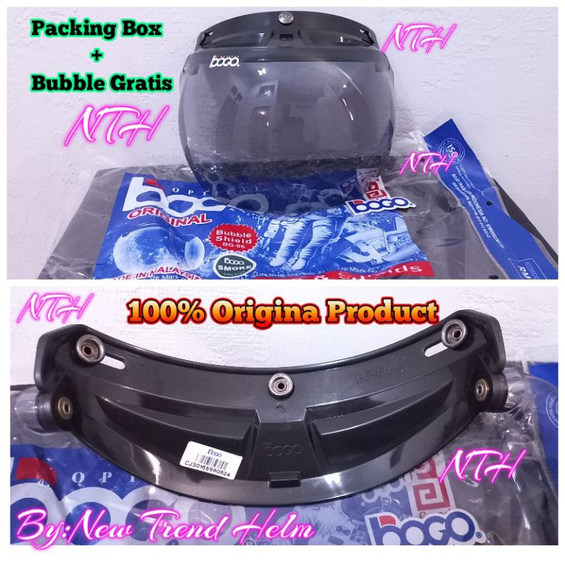 Kaca Helm Bogo Original.Kaca bogo