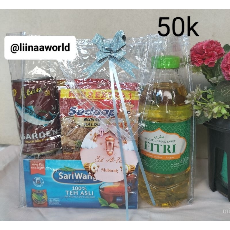 

Parsel paket sembako untuk berbagi jumat berkah dll, tas bening/tas mika 2025