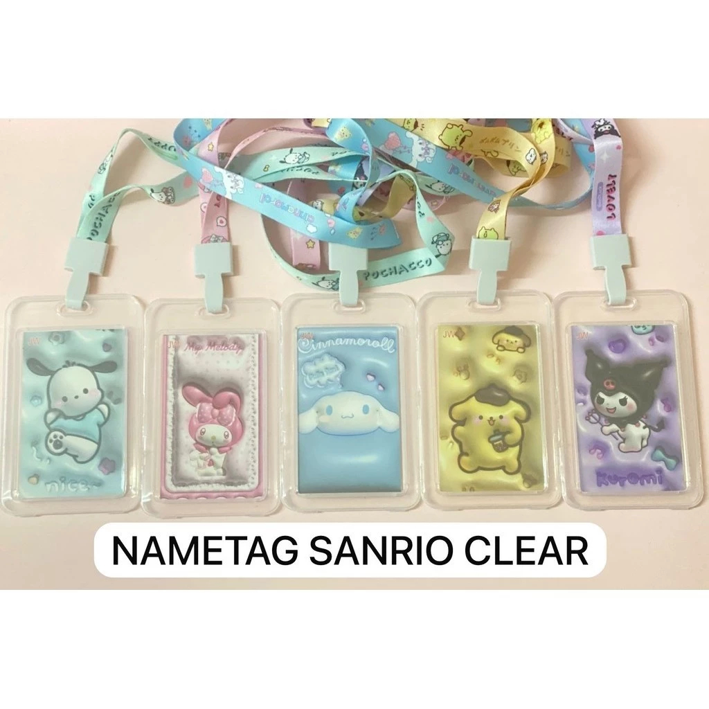 

ATK45 Name Tag ID Karakter Lucu Anak / Kalung ID Ujian Anak Sekolah SD SMP Lucu / id card holder tali anak