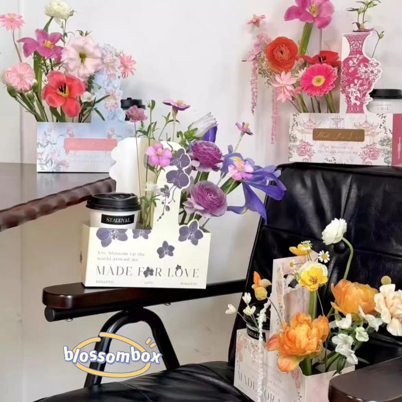 

B129 Kotak Floral | Kotak Bunga | Kotak Rectangle | Kotak Minuman | Kotak Cake | florist kotak kado