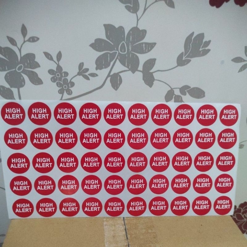 

High alert merah