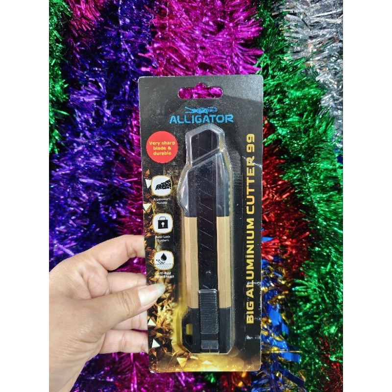 

Alligator Big Cutter Aluminium Black Knife 99