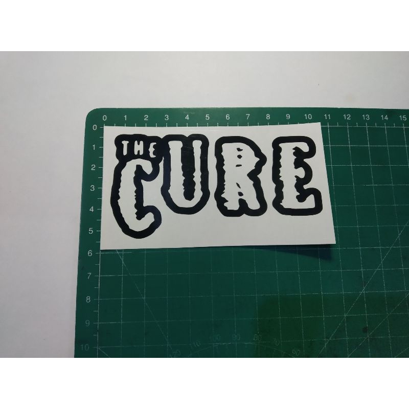 

stiker cutting the cure