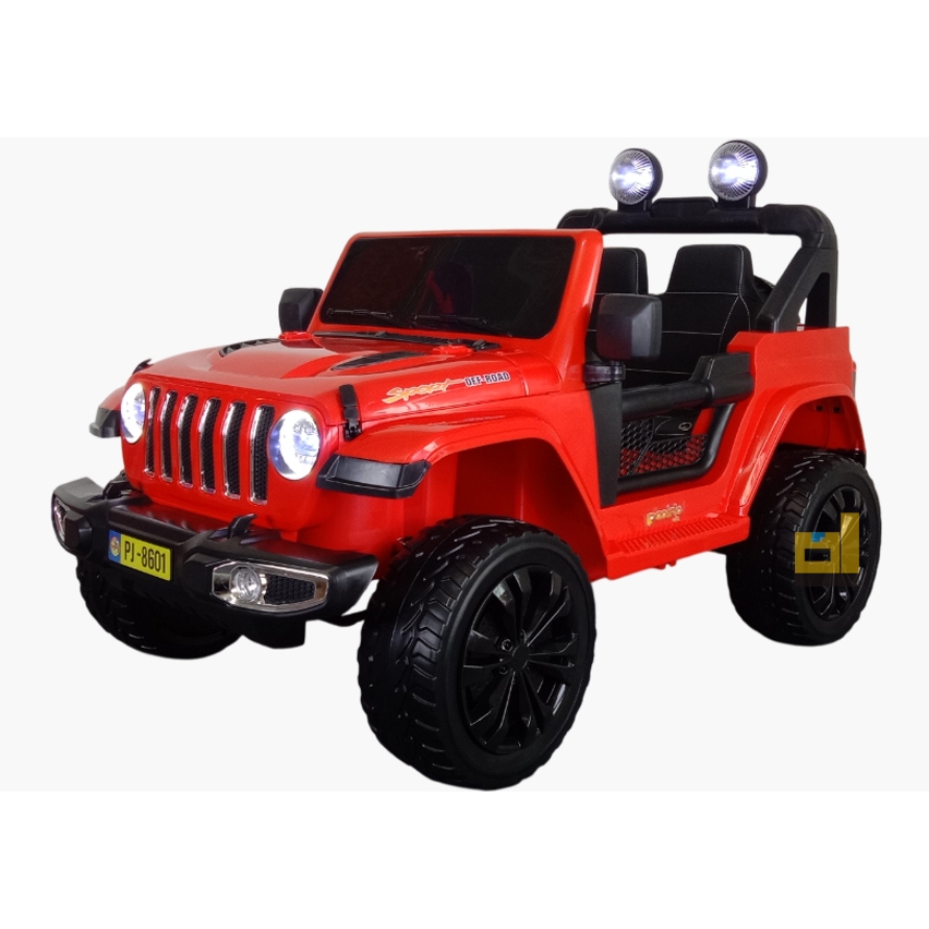 mobil aki jeep pj-8601 merah