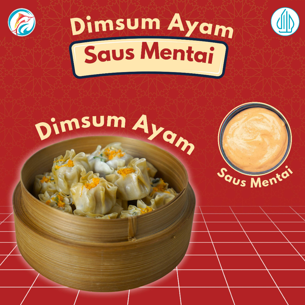 

paket hemat sahur II dimsum ayam 10 pcs + saus mentai tobiko premium