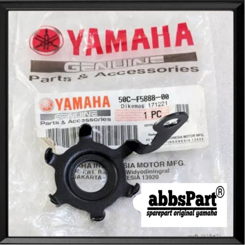 HOLDER PENGUNCI TUTUP TANGKI RESERVOIR TEMPAT MINYAK REM JUPITER MX 135 NEW ( 50C ) DOUBLE DISK JUPI