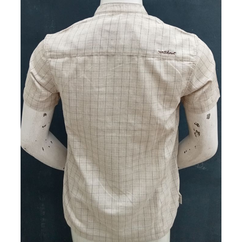 RB KEMEJA KOKO WATCHOUT CASUAL LENGAN PENDEK REGULAR FITT ORIGINAL
