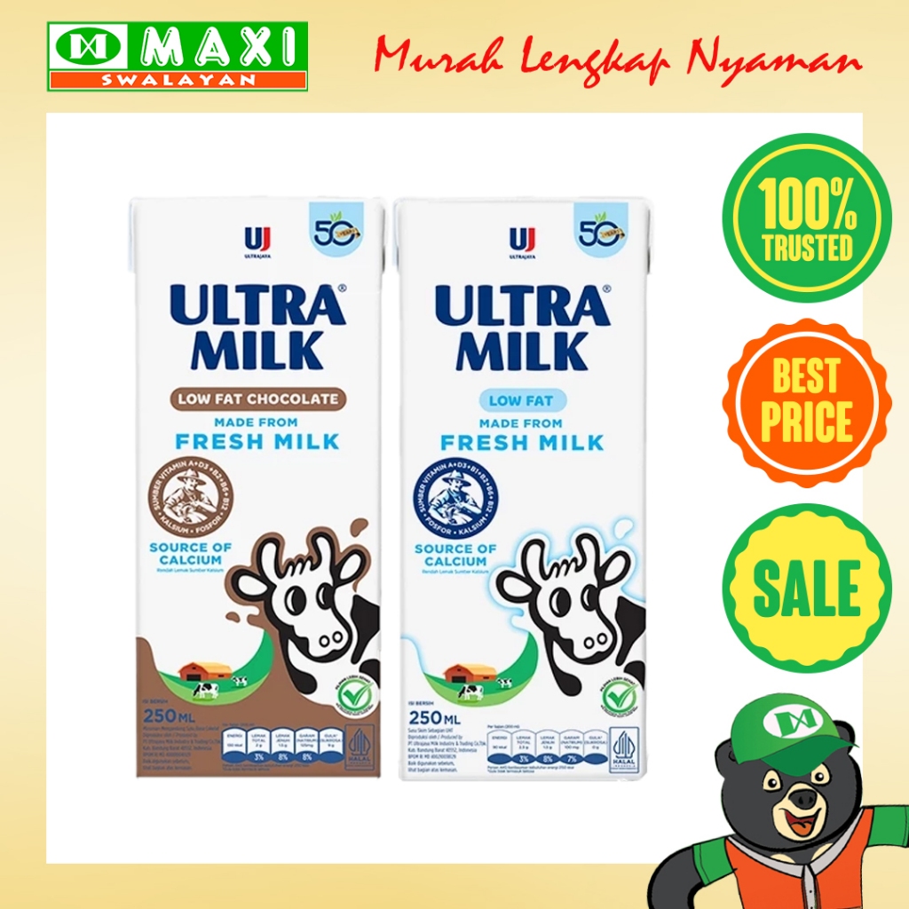 

Ultra Milk Low Fat Fresh 250ML