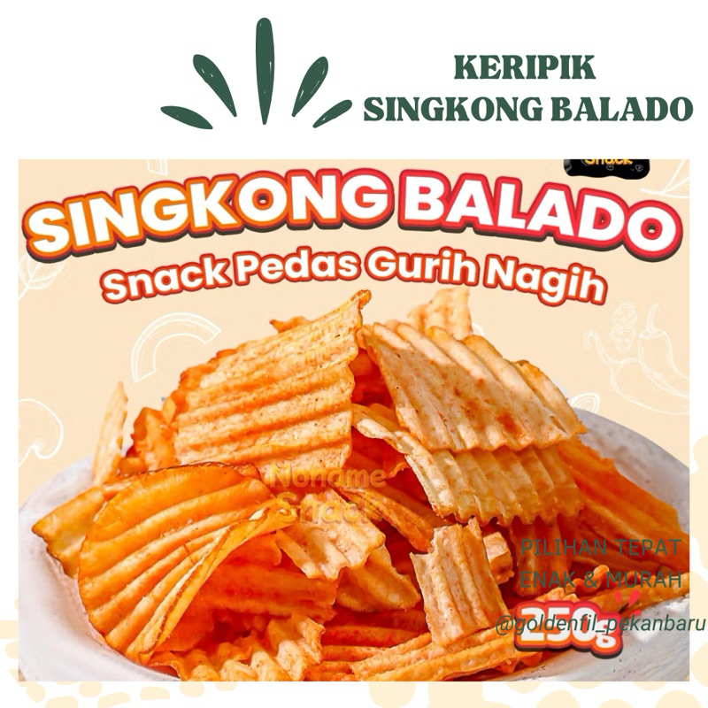 

Keripik ubi / keripik singkong 250g - 500g