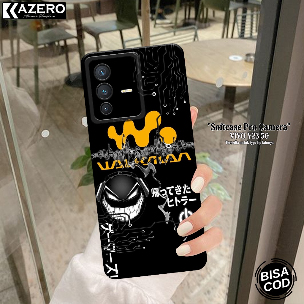 Softcase Hp VIVO V23 5G Terbaru - Fashion Case Kartun - Case VIVO V23 5G - Silikon Pro Camera-Casing