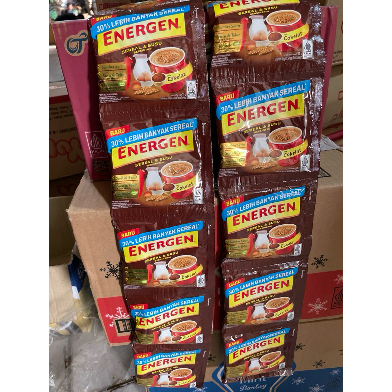 

Energen Coklat 1 renceng isi 10 pcs 400g