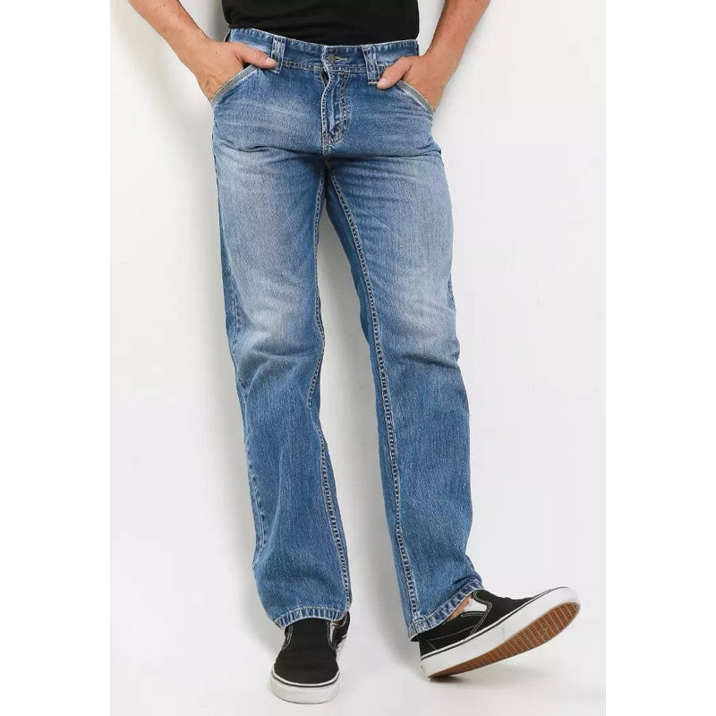 LOIS JEANS Straight Fit Blue Denim Pants CFS054E - 649.500