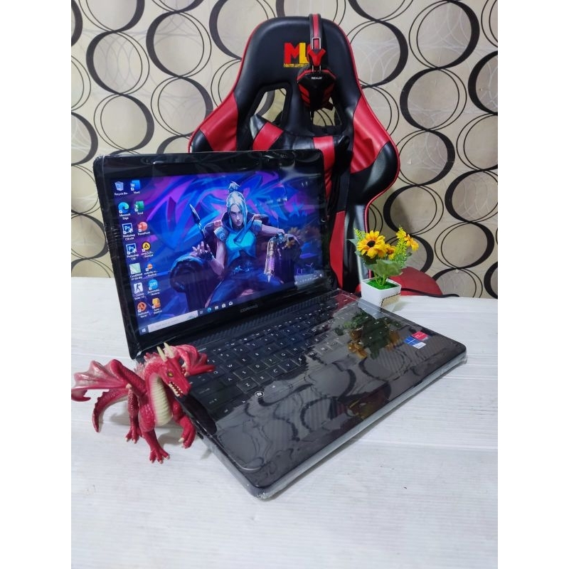 Laptop HP Presario CQ43 Core i3 Ram 4/128gb Ssd Siap Pakai COD